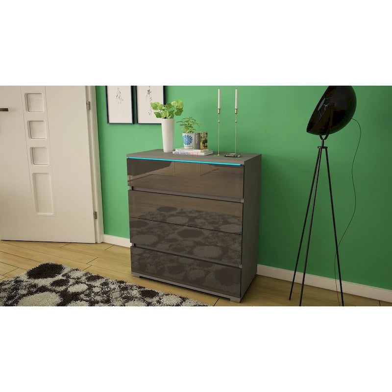 Glossy Modern Dresser