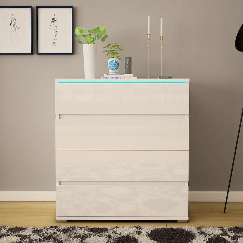 Glossy Modern Dresser
