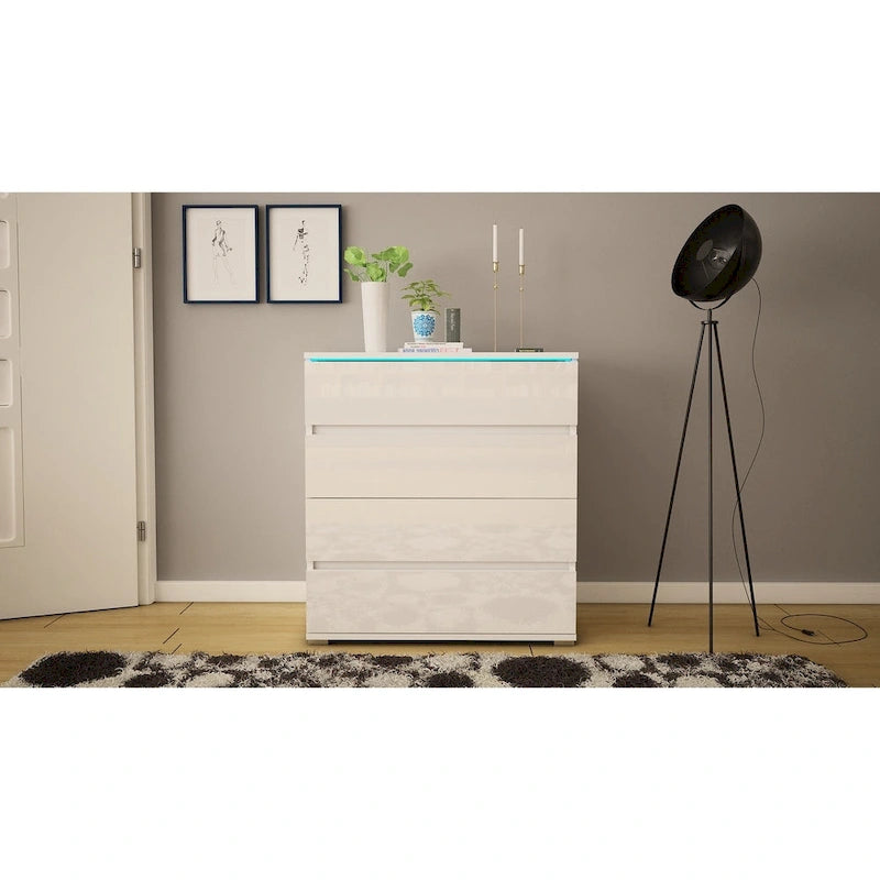 Glossy Modern Dresser