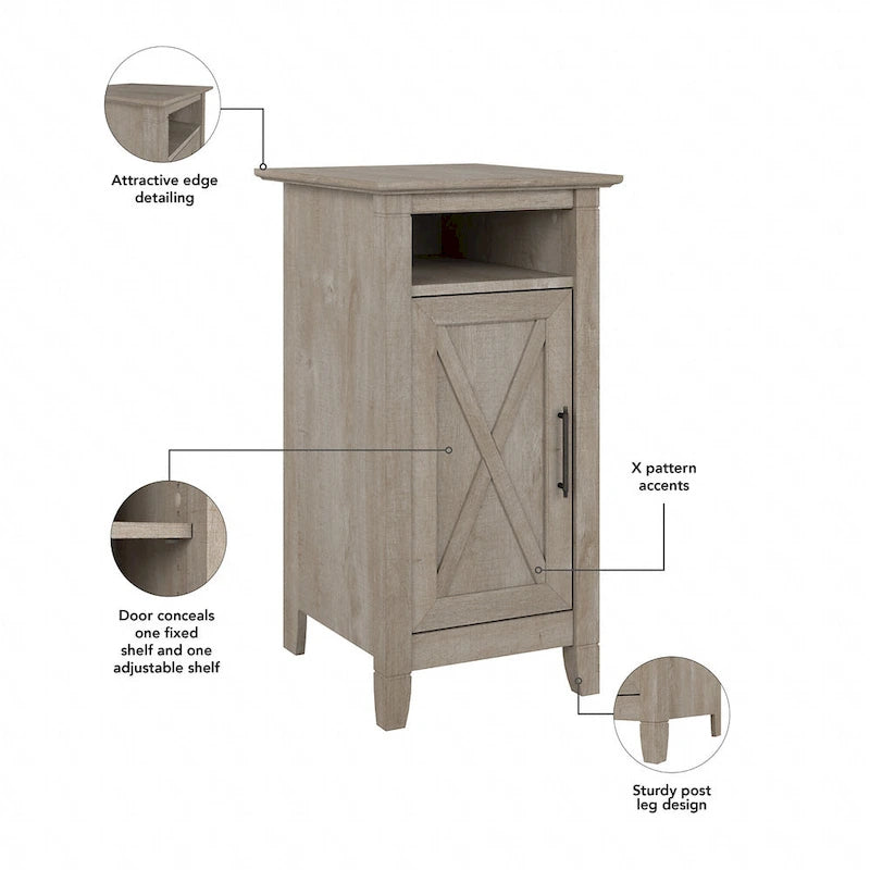 End Table with Door