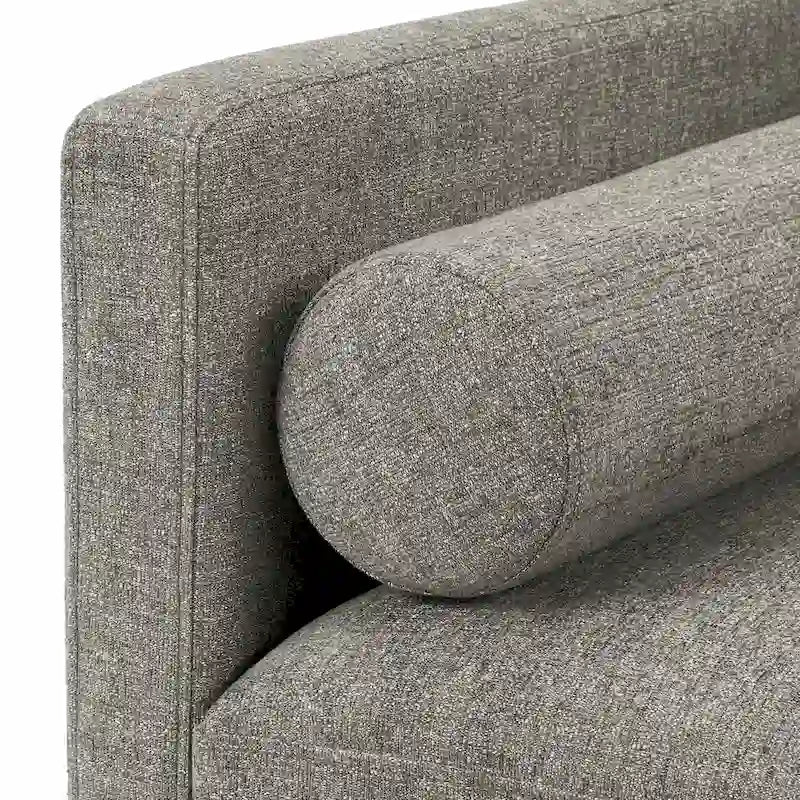 Mid-Century Tapered Leg Chair with Pillows