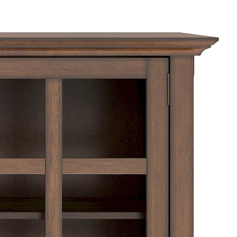 SOLID WOOD 62 inch Wide Transitional Wide Storage Cabinet - 62w x 18d x 34 h