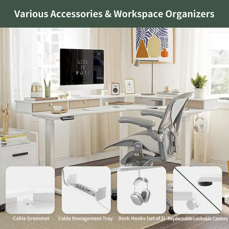 /Home Office Furniture/Brown&Black/Wood/Standing Desk/Desks