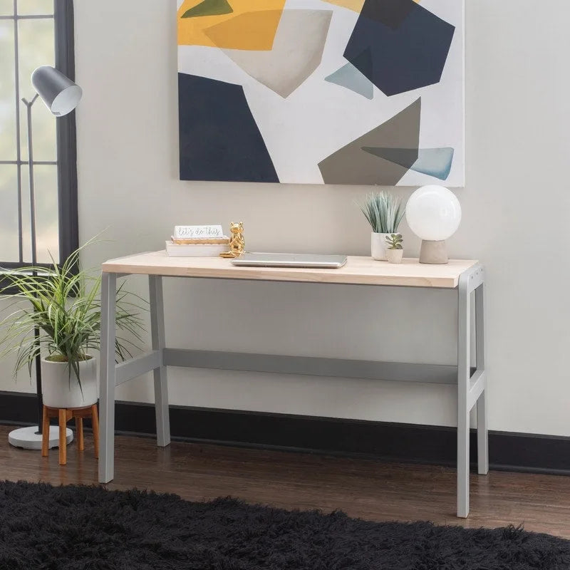 Natural Wood Top Desk