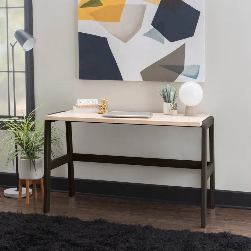 Natural Wood Top Desk