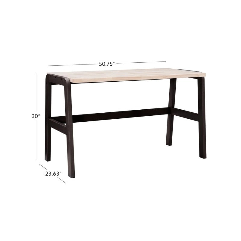Natural Wood Top Desk
