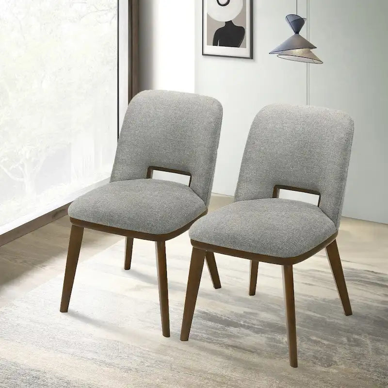 Luxury Modern Solid Wood Dining Chair (Set of 2)