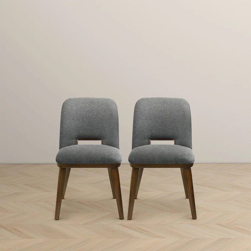 Luxury Modern Solid Wood Dining Chair (Set of 2)
