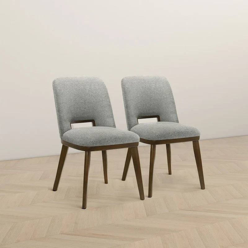 Luxury Modern Solid Wood Dining Chair (Set of 2)