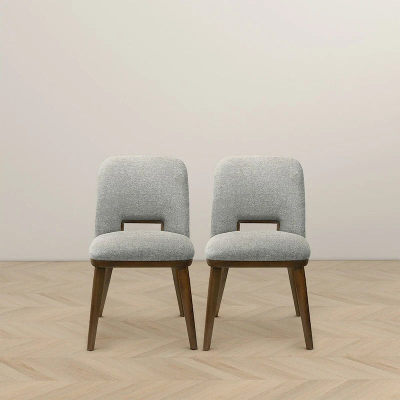Luxury Modern Solid Wood Dining Chair (Set of 2)