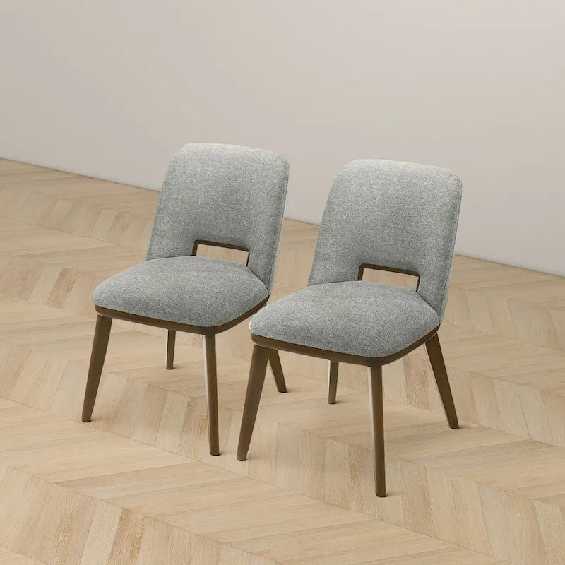 Luxury Modern Solid Wood Dining Chair (Set of 2)
