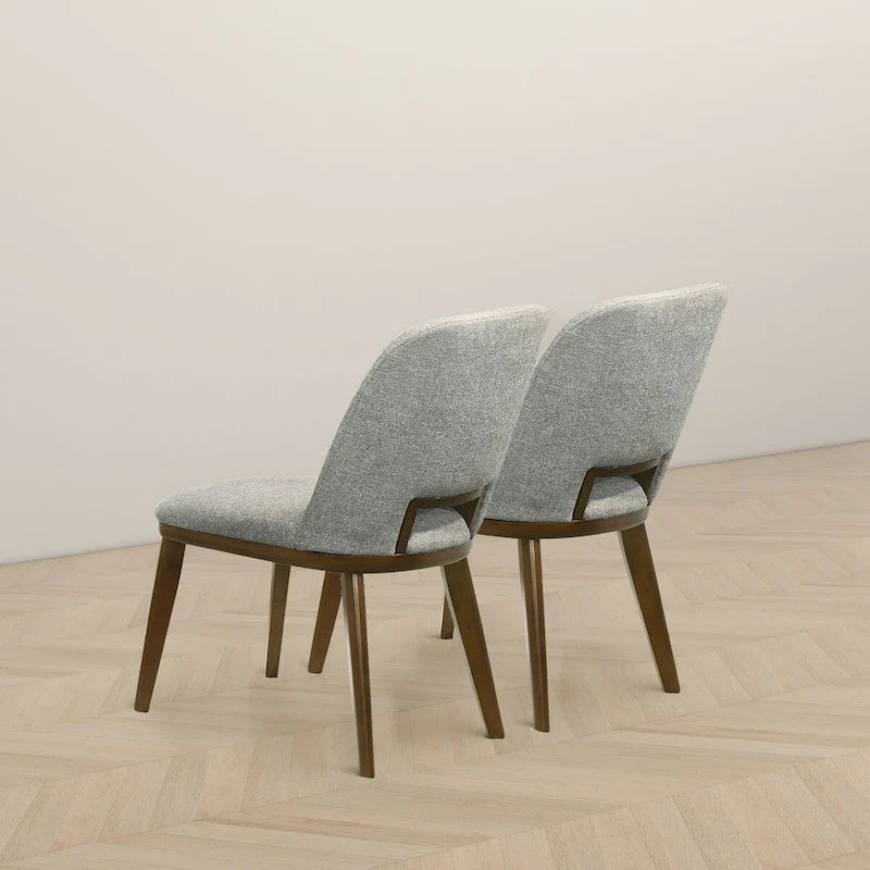 Luxury Modern Solid Wood Dining Chair (Set of 2)