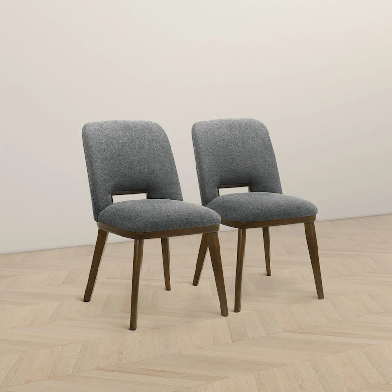 Luxury Modern Solid Wood Dining Chair (Set of 2)